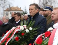 Uroczystości ku czci Zołnierzy wykletych na cmentarzu Kielce Piaski