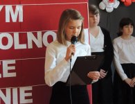 Uroczystości w w Szkole Podstawowej w Leśnej-Starej Wsi