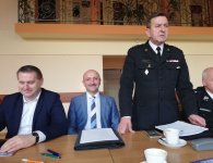 Zebranie sprawozdawcze Oddziału Miejsko-Gminnego Związku OSP RP w Chmielniku