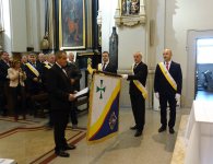 Rycerze Kolumba z Chmielnika nowym sztandarem