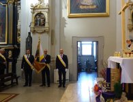 Rycerze Kolumba z Chmielnika nowym sztandarem