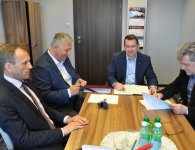Podpisanie umowy na odcinku Jaworznia - Łaziska
