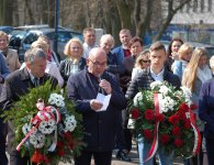 Uroczystość patriotyczna z okazji rocznicy zbrodni katyńskiej i katastrofy smoleńskiej