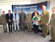 Wręczenie medali za zasługi dla obronności kraju