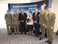 Wręczenie medali za zasługi dla obronności kraju