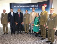 Wręczenie medali za zasługi dla obronności kraju
