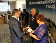 Wręczenie medali za zasługi dla obronności kraju