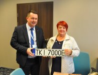 Tysięczny klient wydziału komunikacji
