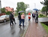 Wizyta na drogach w Chmielniku