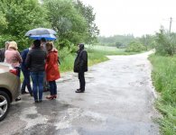 Wizyta na drogach w Chmielniku