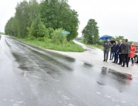 Wizyta na drogach w Chmielniku