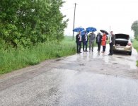 Wizyta na drogach w Chmielniku