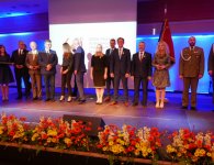 Wicestarosta ze złotą odznaką ZDZ