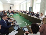 Z radnymi miejskimi w Chmielniku