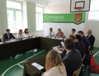 Z radnymi miejskimi w Chmielniku