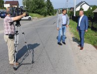 Gorąco na drogach powiatowych