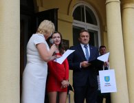 Zakończenie roku szkolnego w powiatowych szkołach
