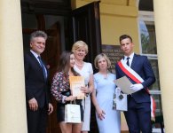 Zakończenie roku szkolnego w powiatowych szkołach