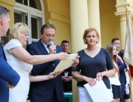 Zakończenie roku szkolnego w powiatowych szkołach