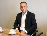 Rozmowy w sprawie drogi powiatowej w miejscowości Janów. 