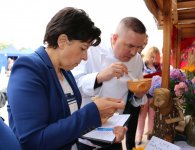 Powiatowy Konkurs na Najsmaczniejszą Potrawe oraz Powiatowy Przegląd Kapel Ludowych.