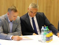 Konferencja w sprawie dożynek Powiatu Kieleckiego i Gminy Mniów