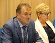 Konferencja w sprawie dożynek Powiatu Kieleckiego i Gminy Mniów