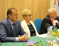 Konferencja w sprawie dożynek Powiatu Kieleckiego i Gminy Mniów