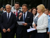 Otwarcie Powiatowego Zespołu Szkół w Łopusznie