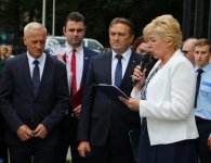 Otwarcie Powiatowego Zespołu Szkół w Łopusznie