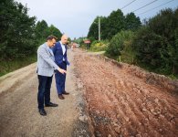 Dobre tempo prac na drogach w Zagnańsku