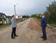 Dobre tempo prac na drogach w Zagnańsku