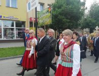 Wieniec powiatu na podium