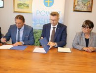Podpisanie porozumienia z miastem w sprawie smogu 