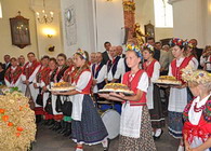 Słoneczne dożynki w Rakowie