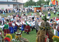 Słoneczne dożynki w Rakowie