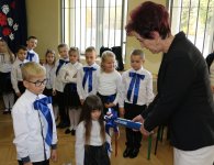 Ślubowanie pierwszaków w Kajetanowie
