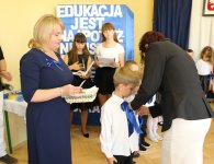 Ślubowanie pierwszaków w Kajetanowie