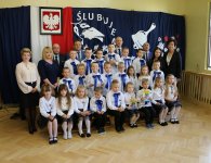 Ślubowanie pierwszaków w Kajetanowie