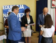 Ślubowanie pierwszaków w Kajetanowie