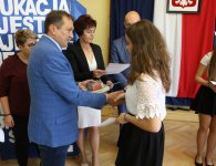 Ślubowanie pierwszaków w Kajetanowie