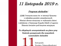 Święto Niepodległości w gminach powiatu kieleckiego 