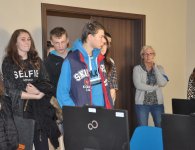 Wizyta uczniów z Chmielnika w Starostwie Powaitowym w Kielcach