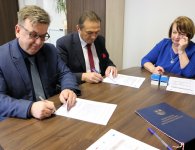 Podpisanie umówy  o dofinansowanie z zakresu kształcenia zawodowego