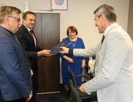 Podpisanie umówy  o dofinansowanie z zakresu kształcenia zawodowego