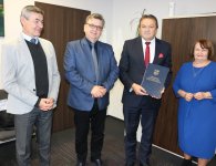 Podpisanie umówy  o dofinansowanie z zakresu kształcenia zawodowego