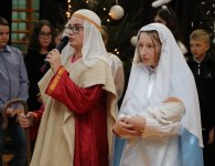 Wigilijnie wśród uczniów i nauczycieli