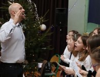 Wigilijnie wśród uczniów i nauczycieli
