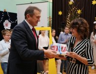Wigilijnie wśród uczniów i nauczycieli