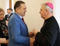 Spotkanie opłatkowe samorządowców z biskupem kieleckim